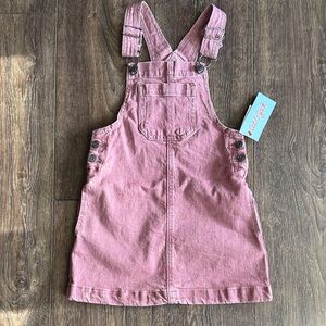 Cat & Jack Pink Kids Overall Dress